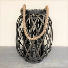Load image into Gallery viewer, WILLOW LANTERN - CHARCOAL WASH

