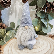 Load image into Gallery viewer, Gonk Tomte with Grey stripped sleeve sweater
