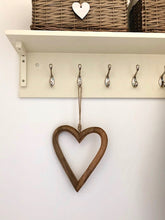 Load image into Gallery viewer, CARVED WOODEN HEART
