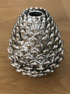 LUXE PINE CONE CANDLE HOLDERS